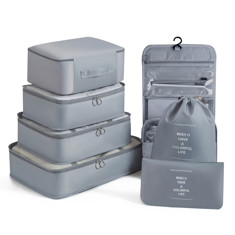 Travel Packing Cube - Dormitory Student Multi-Compartment Travel Storage Set