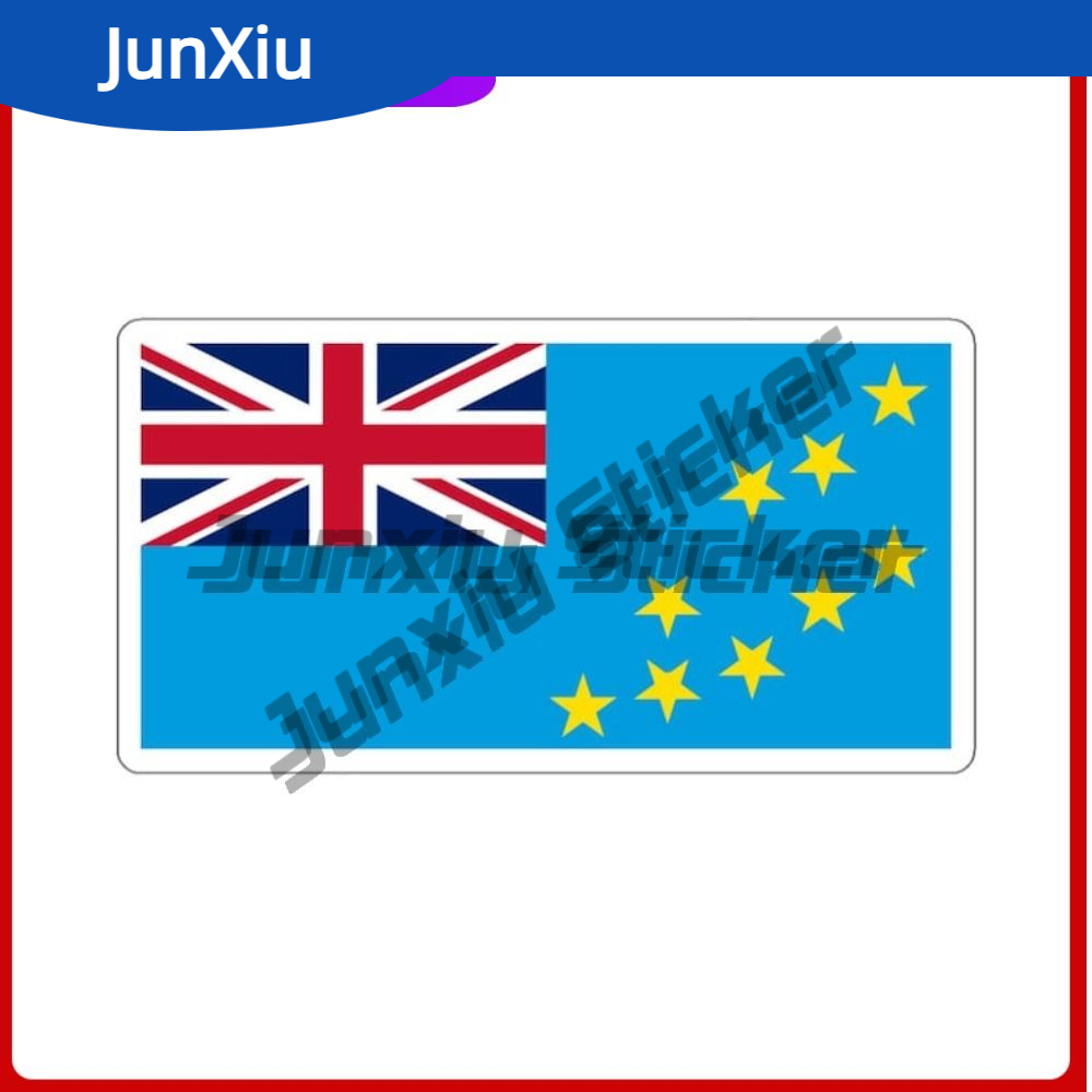 Sticker Luggage Decorative - Tuvalu Flag Travel Stickers Decoration Camper