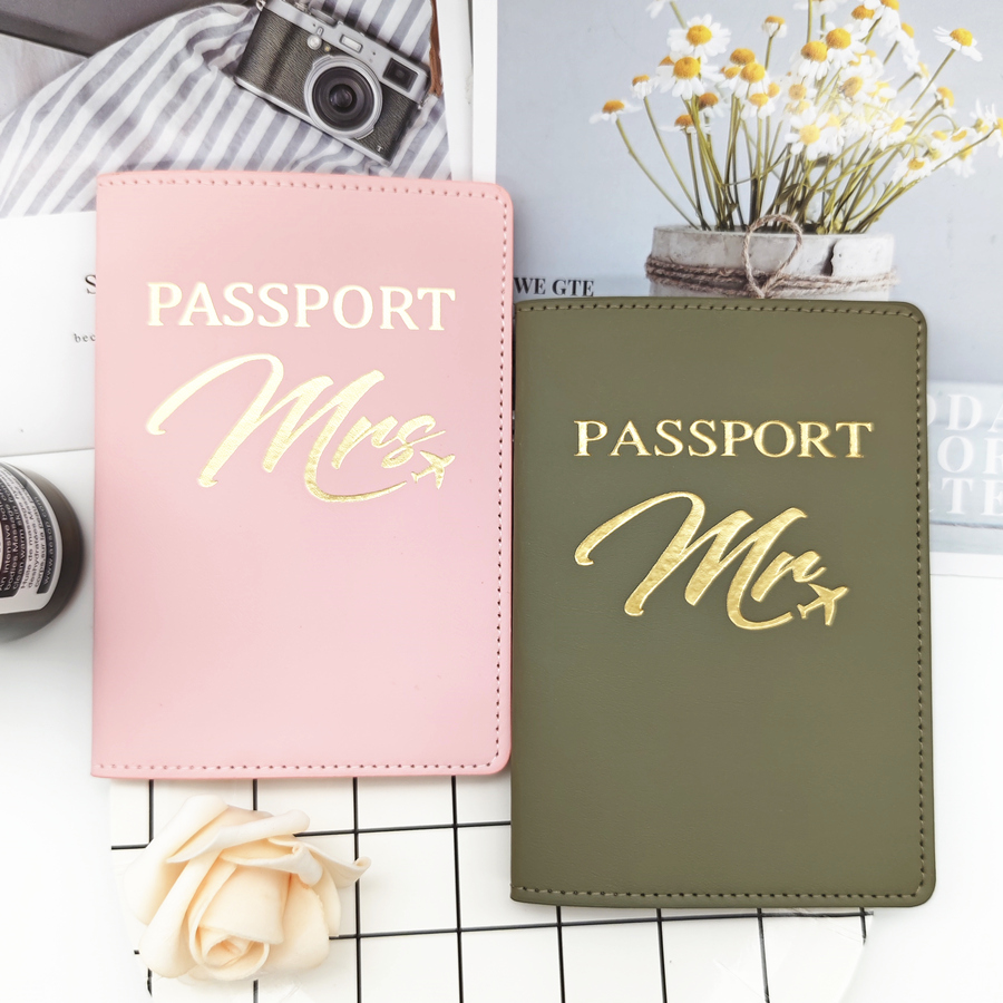 Travel Accessories For Plane - 2PCS a Set Mr/Mrs Lovers Couples