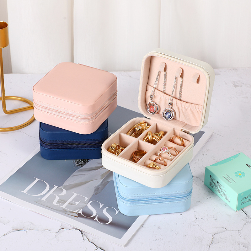 Accessories Travel Jewelry Box - Portable PU Jewelry Box Small Travel