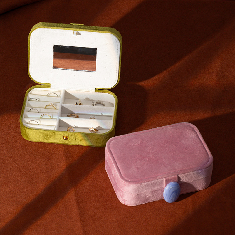 Accessories Travel Jewelry Box - Morandis Velvet Jewelry Box Capable of