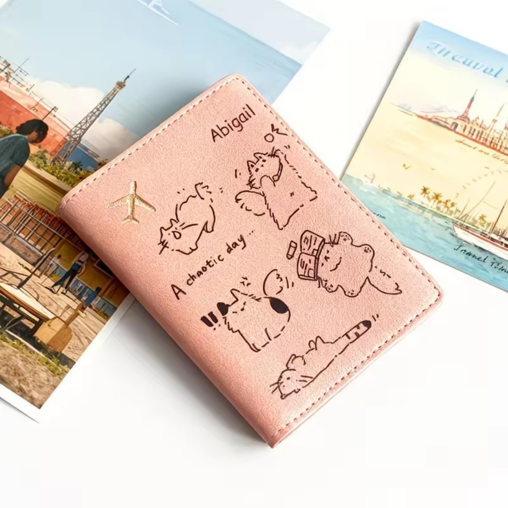 Personalized Custom Name PU Pa - đánh giá và giá Travel Accessories For Plane