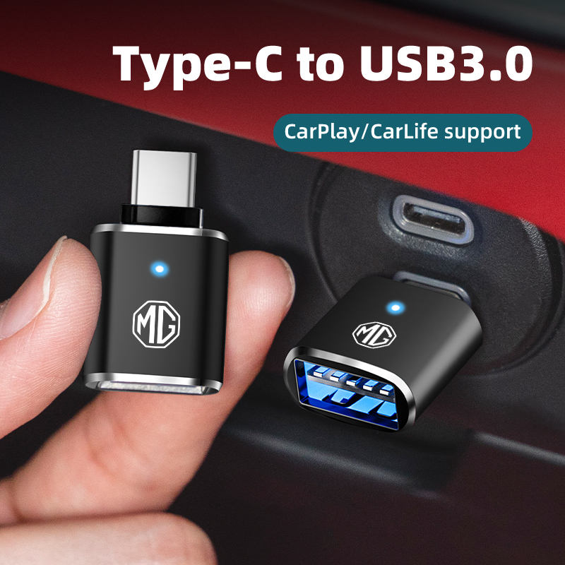 Car LED Type C To USB 3.0 Adap - đánh giá và giá Travel Plug Type C