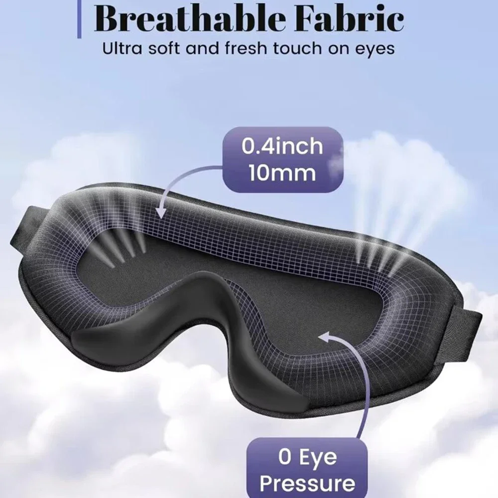 Sleep Mask Blackout Eye Mask f - đánh giá và giá Travel Accessories Eye Mask