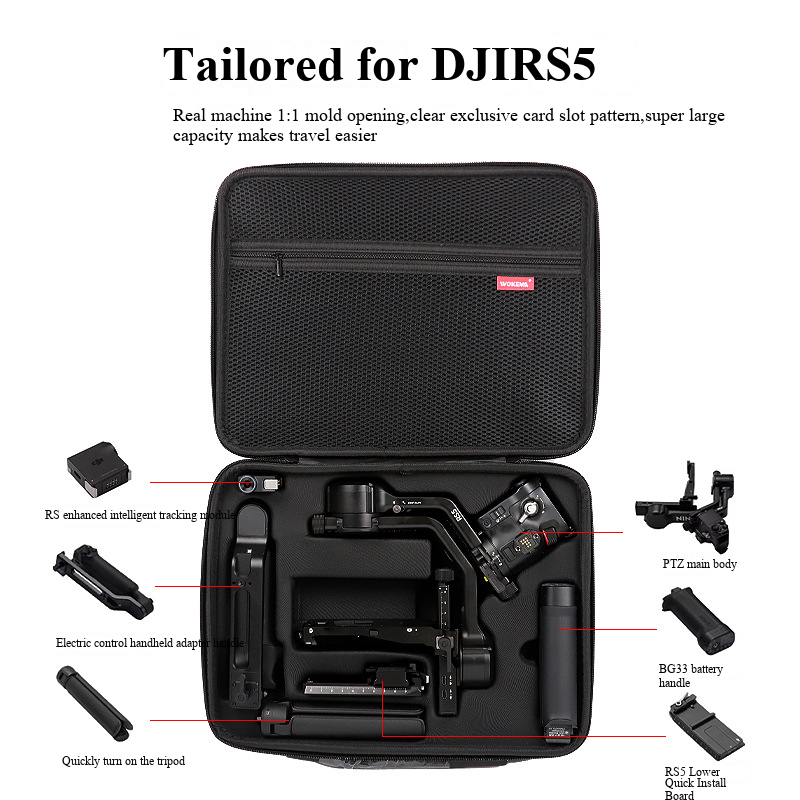 Shoulder Bag For DJI RS 5 Anti - đánh giá và giá Travel Packing Cube