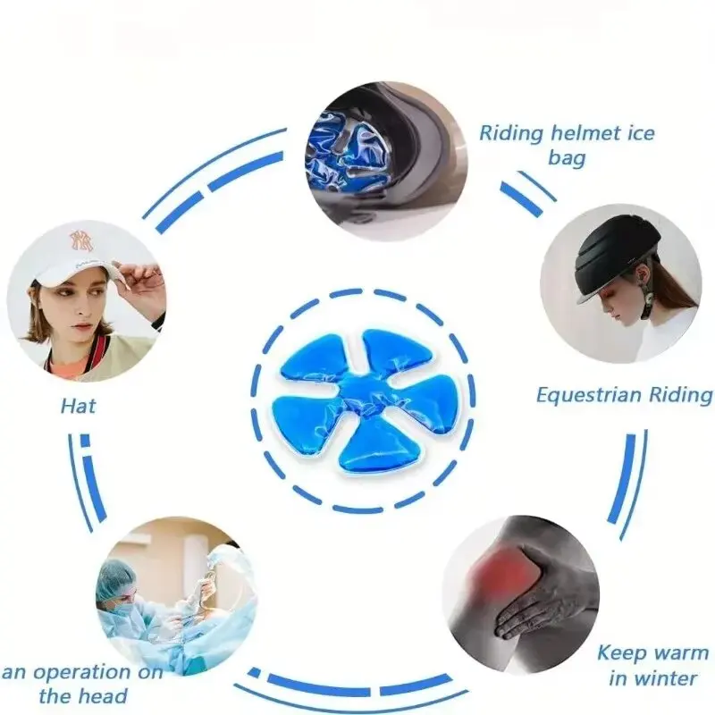 Blue Adjustable PVC Gel Ice Pa - đánh giá và giá Travel Accessories Pack