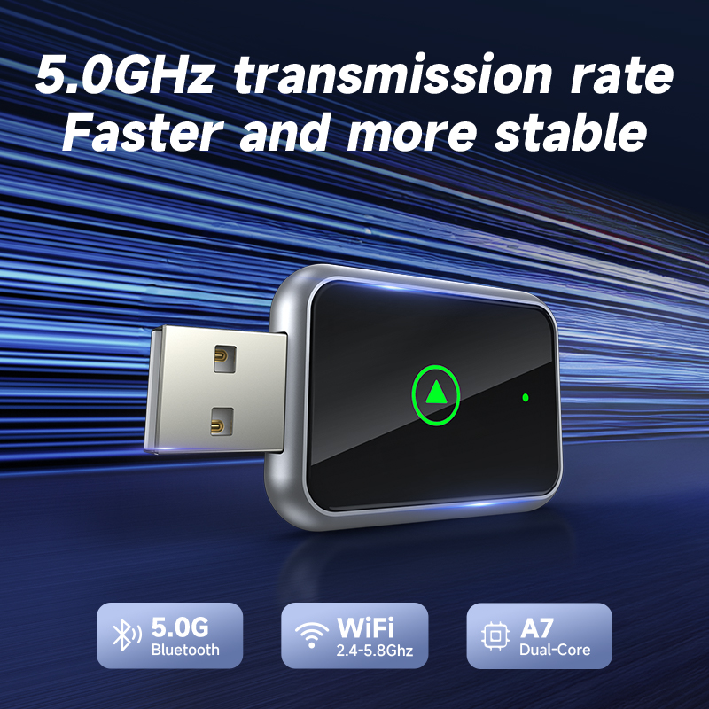 2 in 1 Wireless CarPlay Adapte - đánh giá và giá Travel Plug Type C