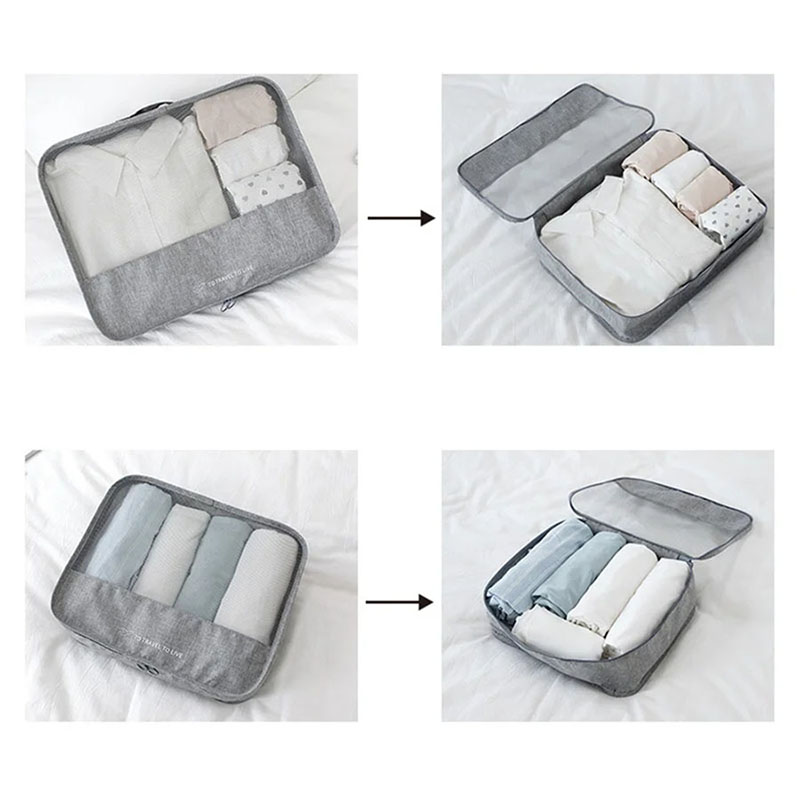 7 Piece Travel Packing Cubes S - đánh giá và giá Travel Packing Cube