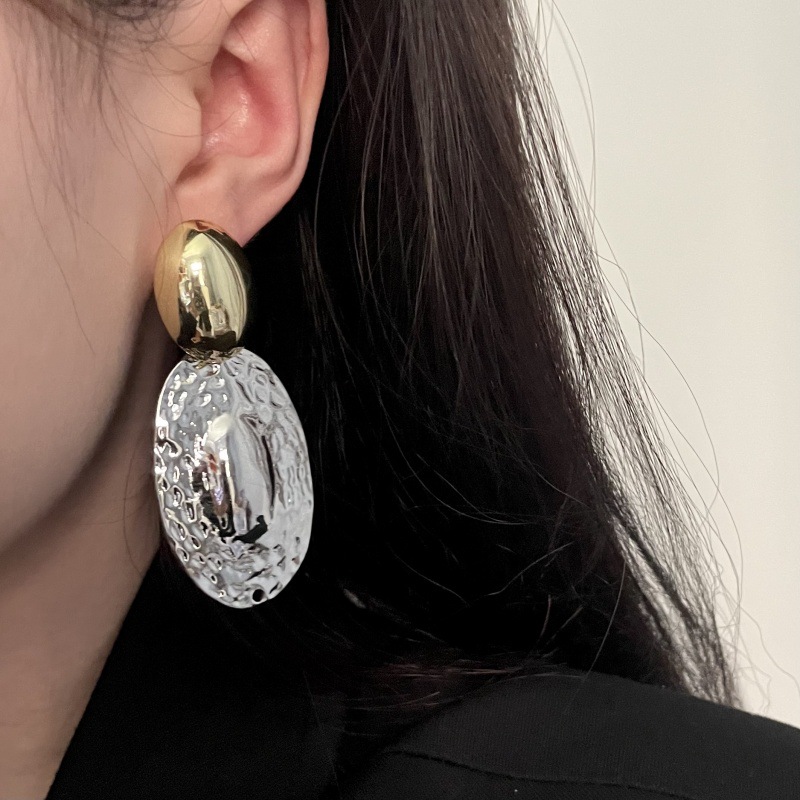 Metal Oval Drop Earrings for W - đánh giá và giá Travel Accessories Dropshipping
