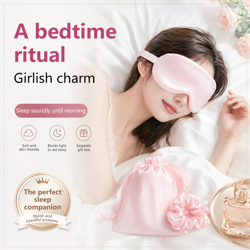 Double-Sided Silk Sleeping Eye - đánh giá và giá Travel Accessories Eye Mask
