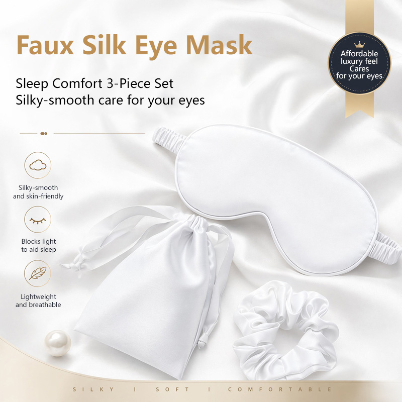 Double-Sided Silk Sleeping Eye - đánh giá và giá Travel Accessories Eye Mask