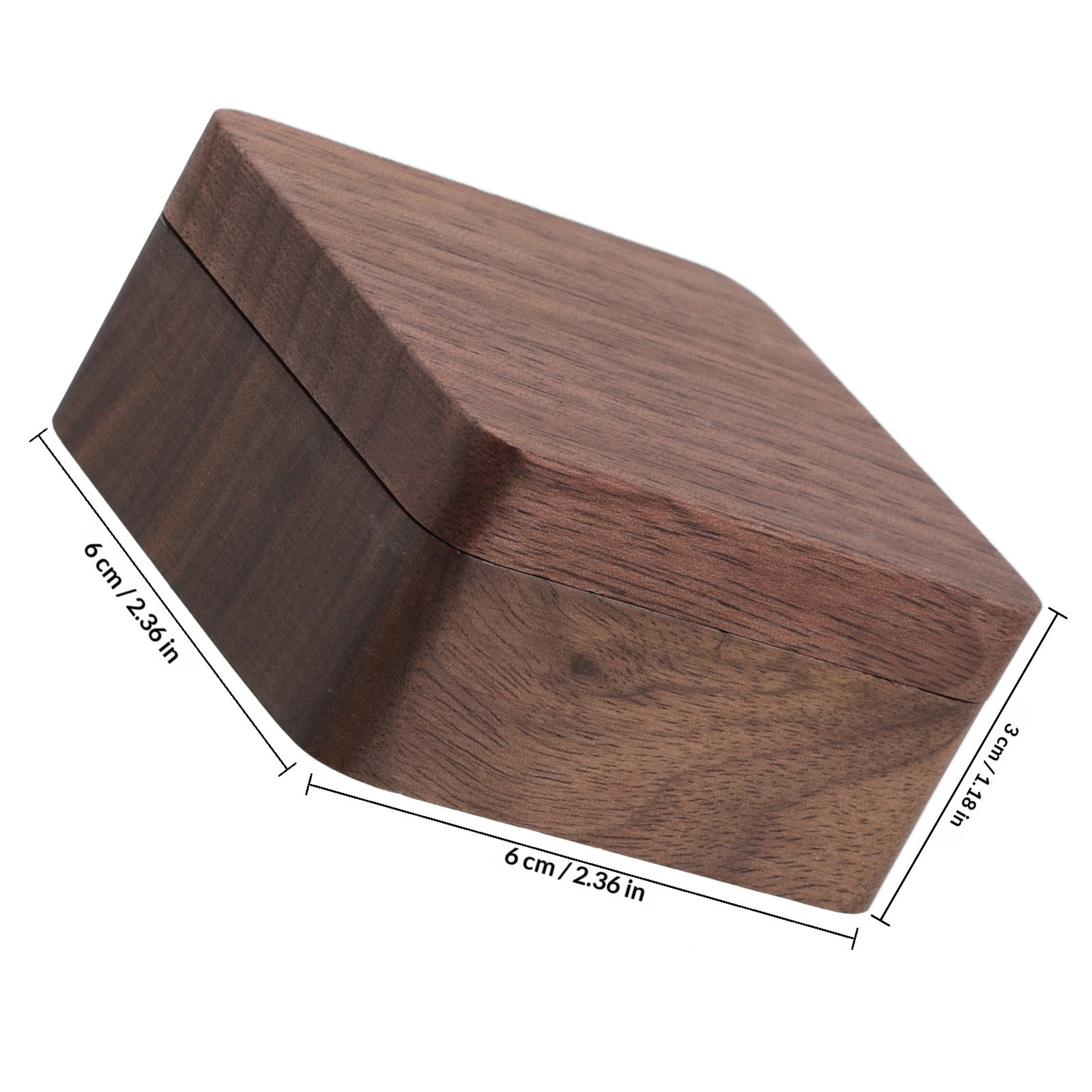 Black Walnut Wood Cufflinks Bo - đánh giá và giá Accessories Travel Jewelry Box