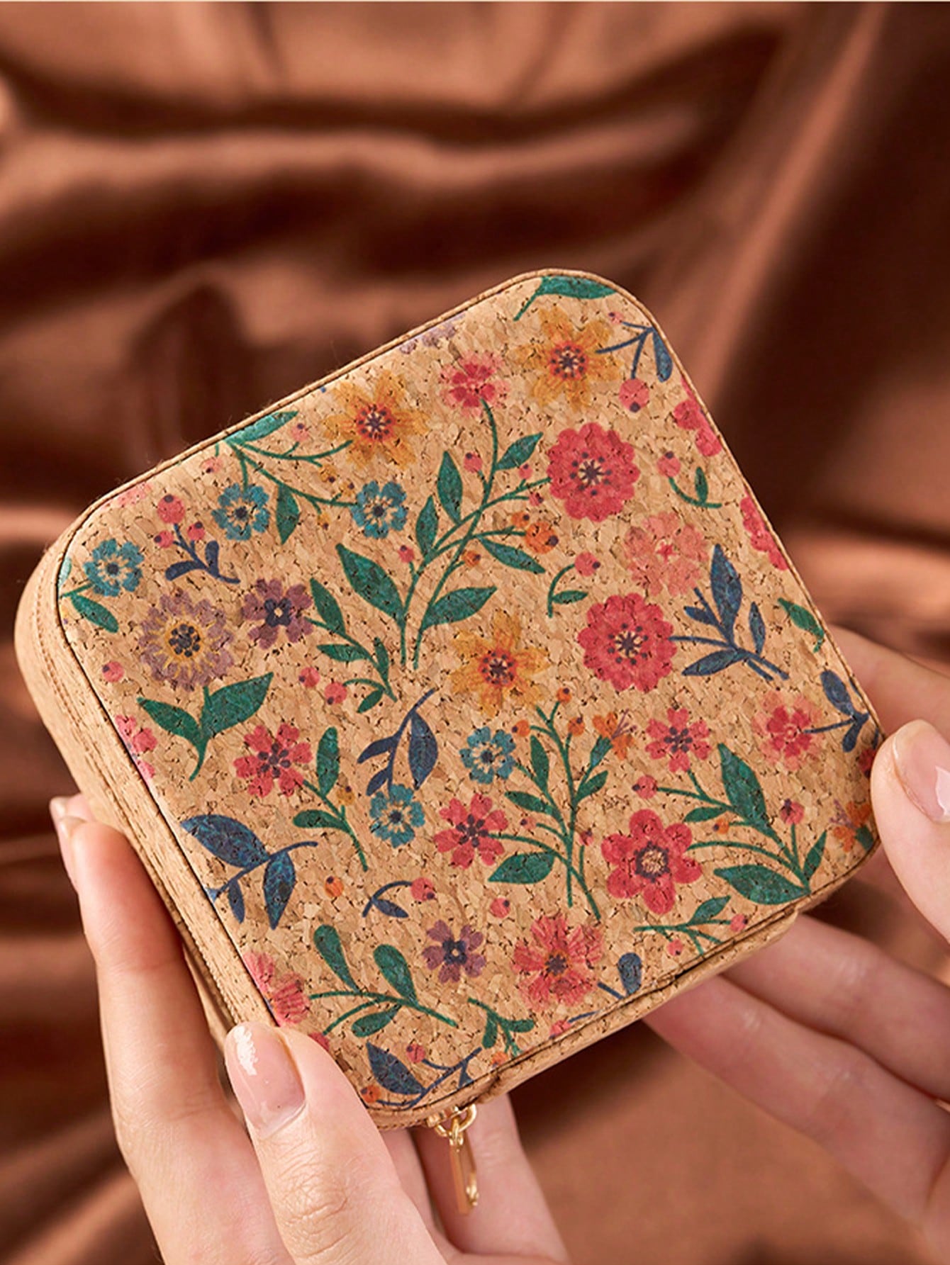 Square Vintage Bohemian Patter - đánh giá và giá Accessories Travel Jewelry Box