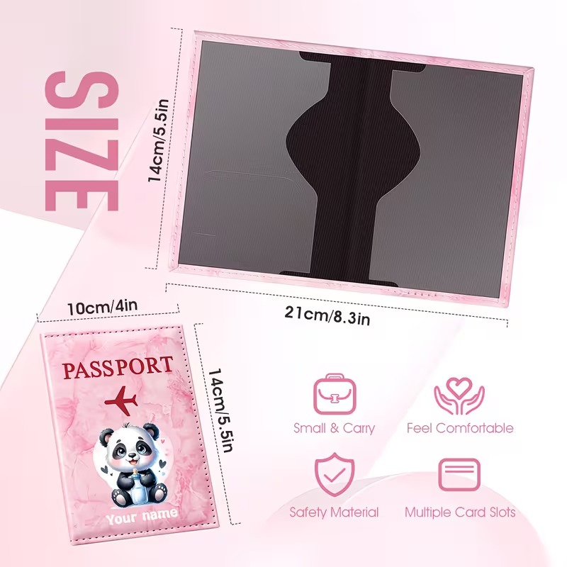 Personalized Name Custom Cute  - đánh giá và giá Travel Accessories Present