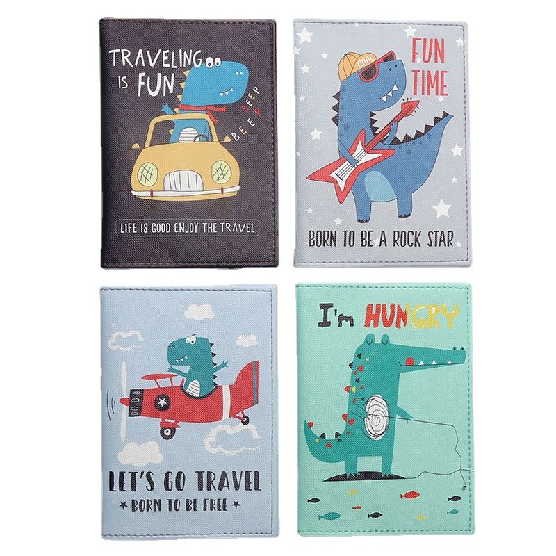 Cartoon dinosaur printed Passp - đánh giá và giá Travel Accessories For Plane