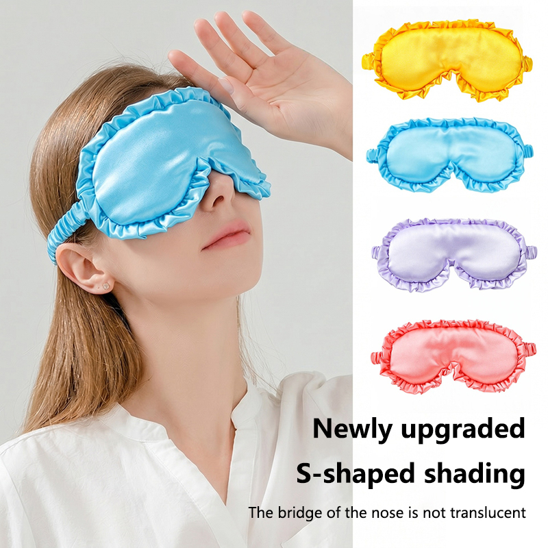 Fashion Solid Imitation Silk E - đánh giá và giá Travel Accessories Eye Mask