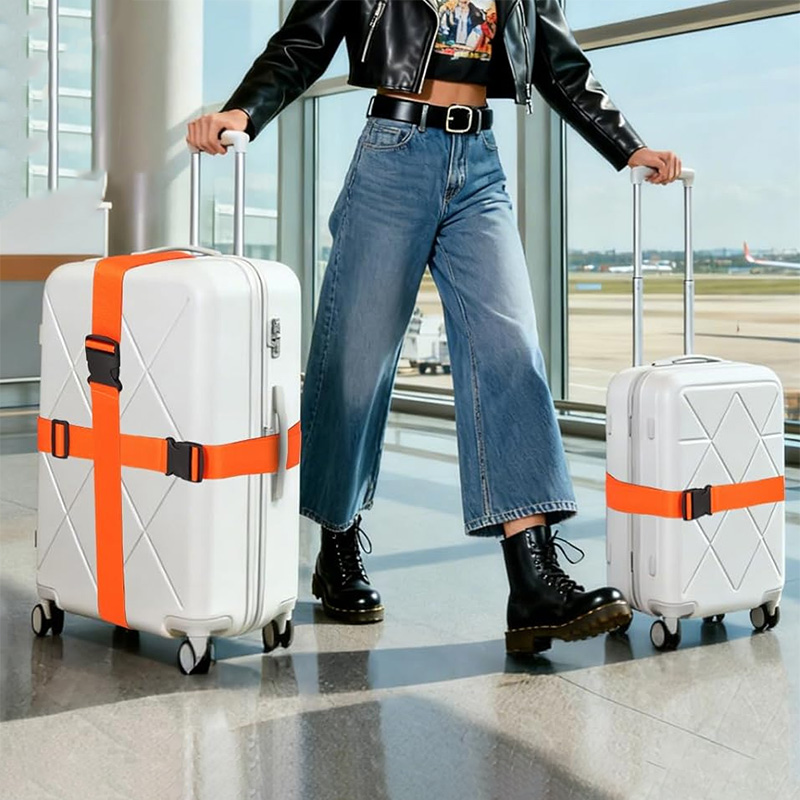 2m Adjustable Luggage Strap Cr - đánh giá và giá Travel Packing Cube