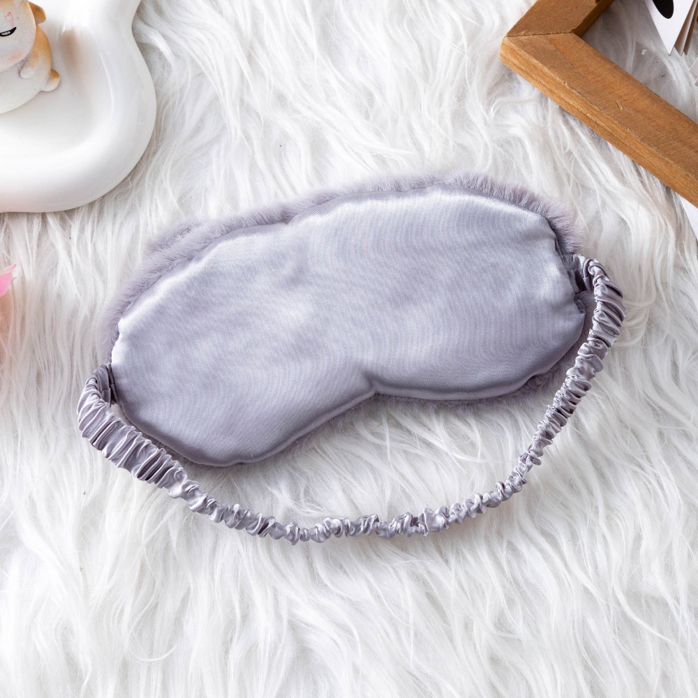 Ins Cute Cat Plush Sleep Mask  - đánh giá và giá Travel Accessories Eye Mask