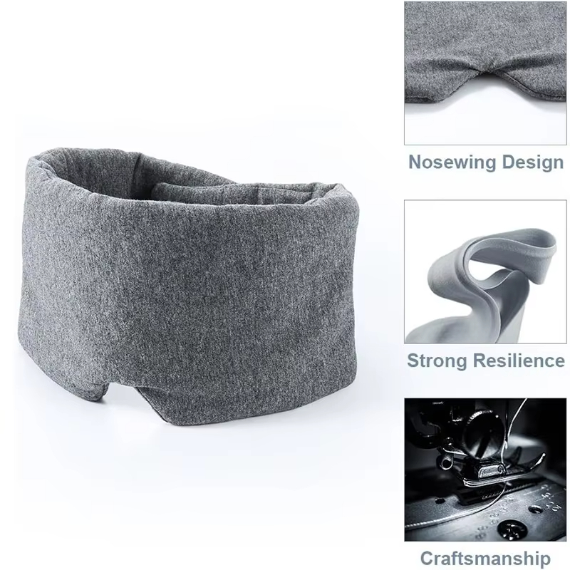 100% Cotton Sleep Mask Soft Br - đánh giá và giá Travel Accessories Eye Mask