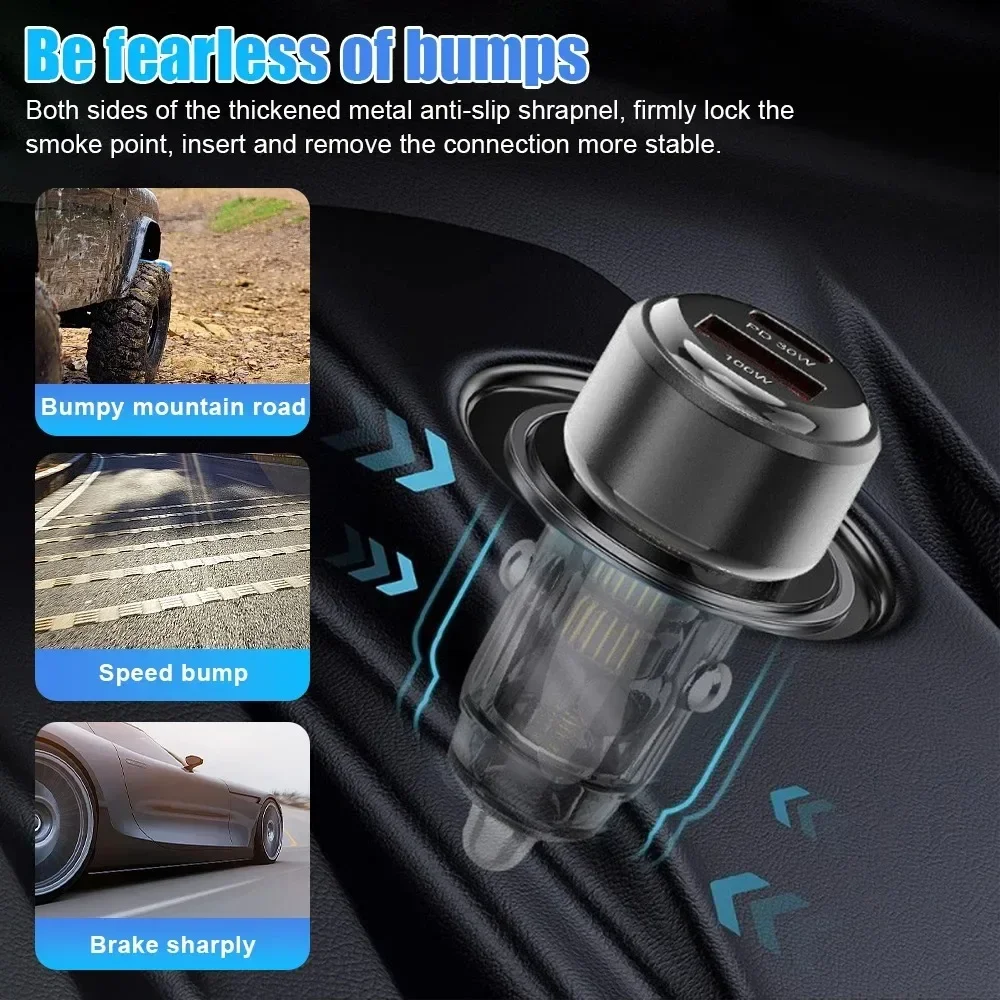 Total 130W USB Car Charger Ada - đánh giá và giá Travel Plug Type C