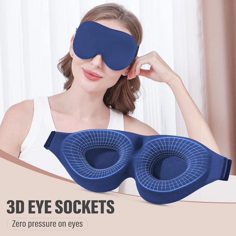 3D Night Sleep Eye Mask Breath - đánh giá và giá Travel Accessories Eye Mask