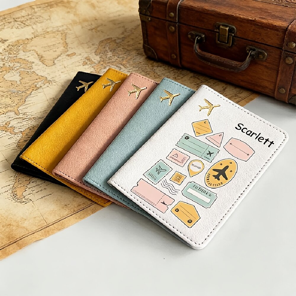 Custom Name & Initial Passport - đánh giá và giá Travel Accessories For Plane