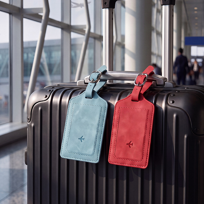 1PC PU Leather Luggage Tag Wom - đánh giá và giá Travel Packing Cube