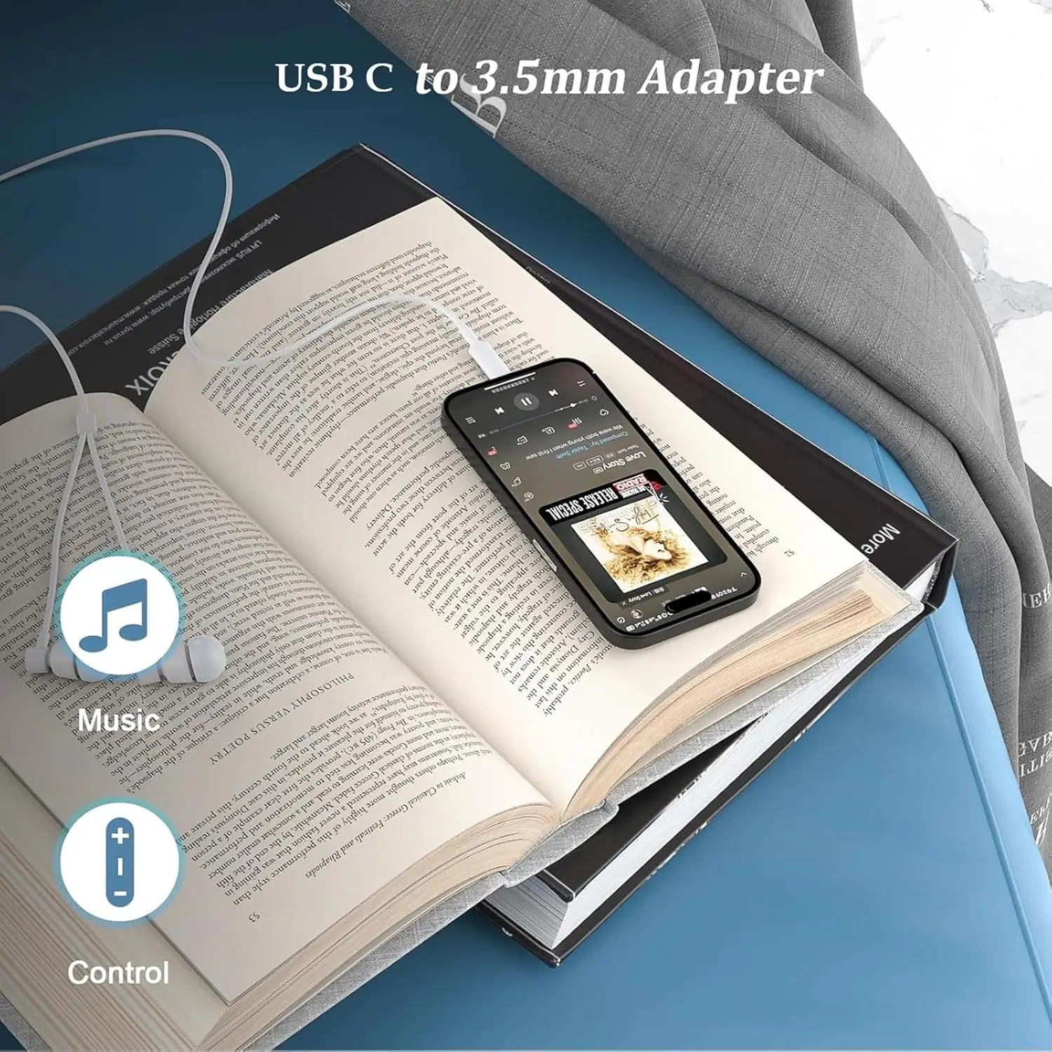 USB C to 3.5mm Earphone Adapte - đánh giá và giá Travel Plug Type C