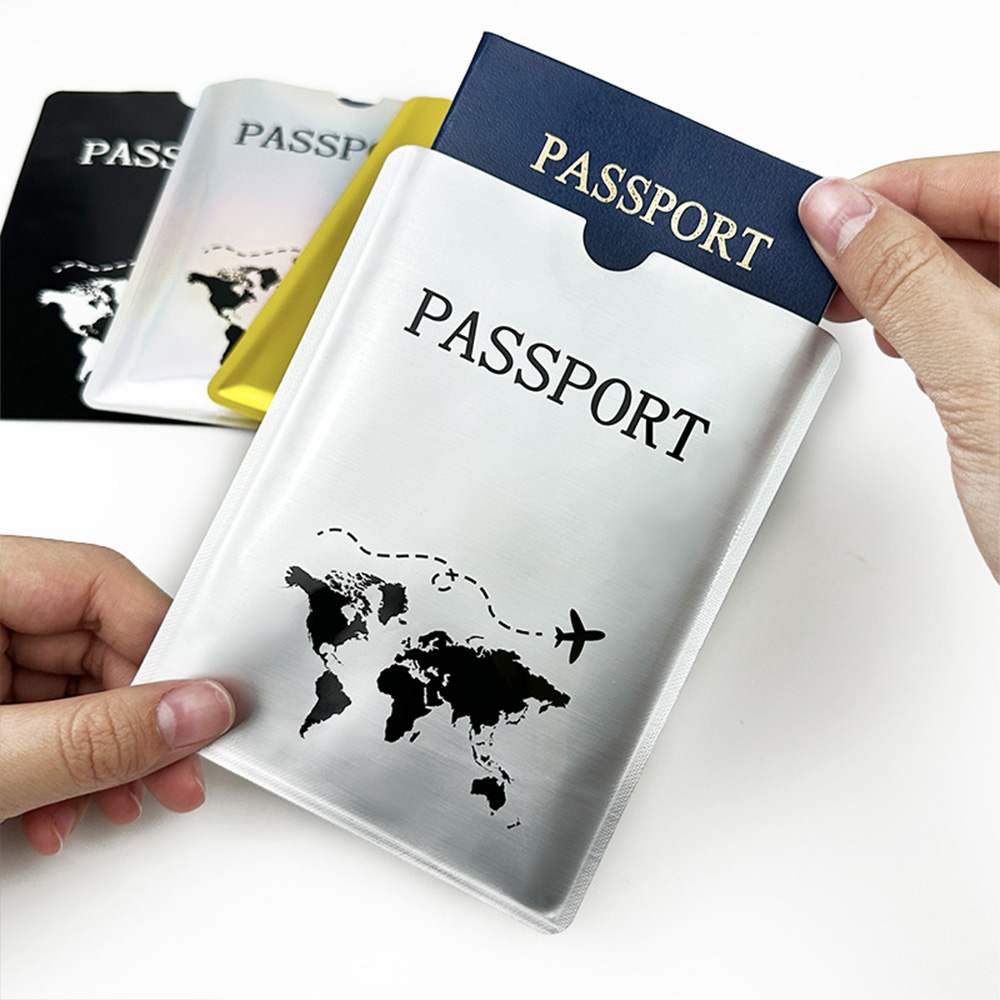 Aluminum foil passport protect - đánh giá và giá Travel Accessories For Plane