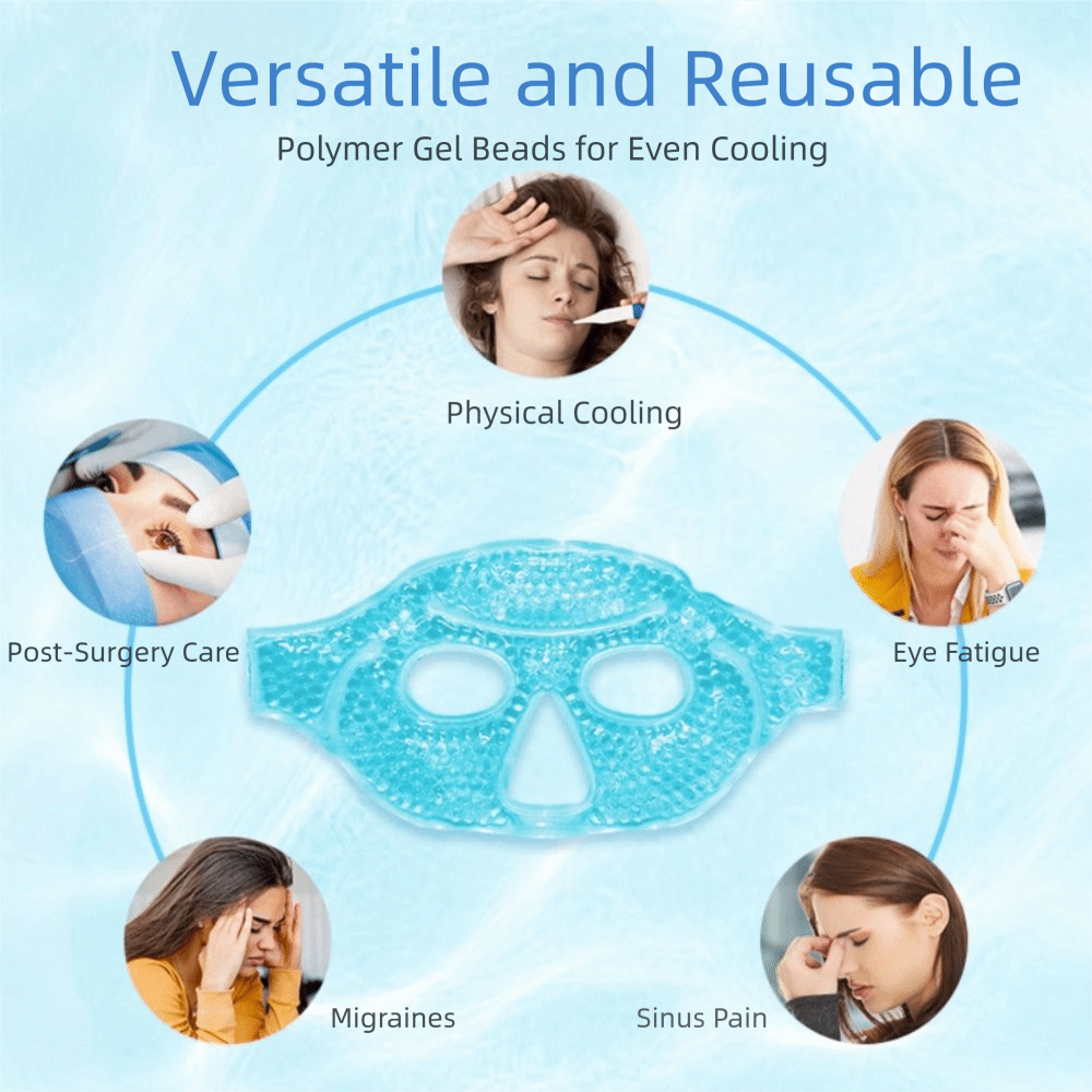 NEW Gel Beads Compress Ice Gel - đánh giá và giá Travel Accessories Eye Mask