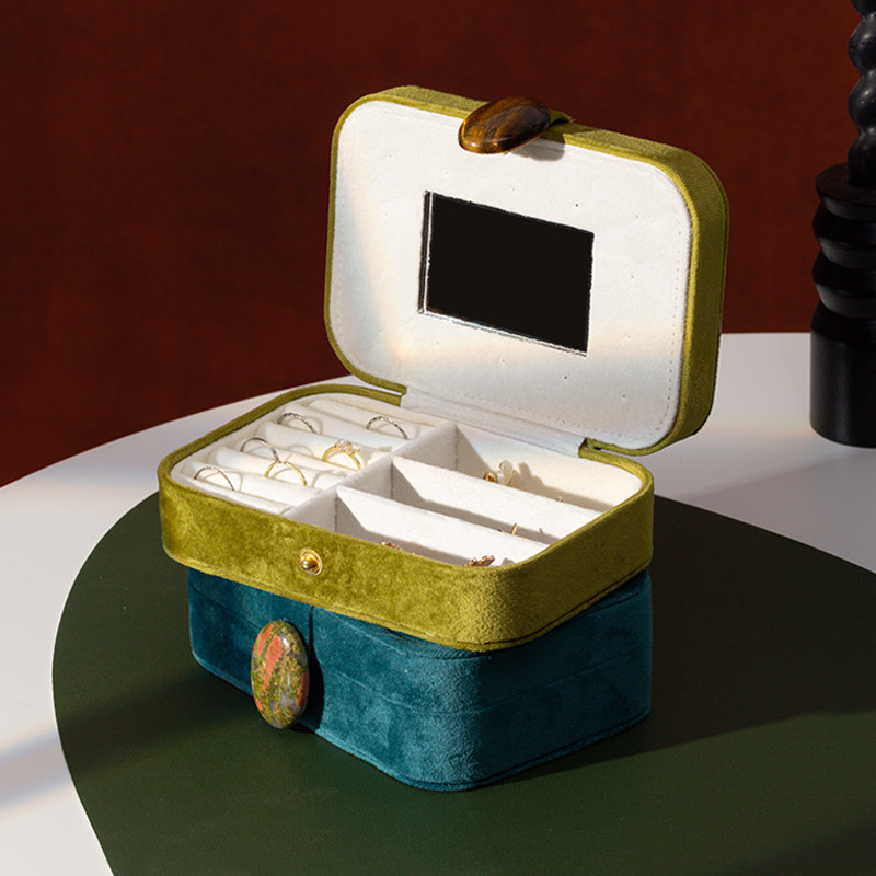 Morandis Velvet Jewelry Box Ca - đánh giá và giá Accessories Travel Jewelry Box