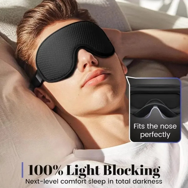 Sleep Mask Blackout Eye Mask f - đánh giá và giá Travel Accessories Eye Mask
