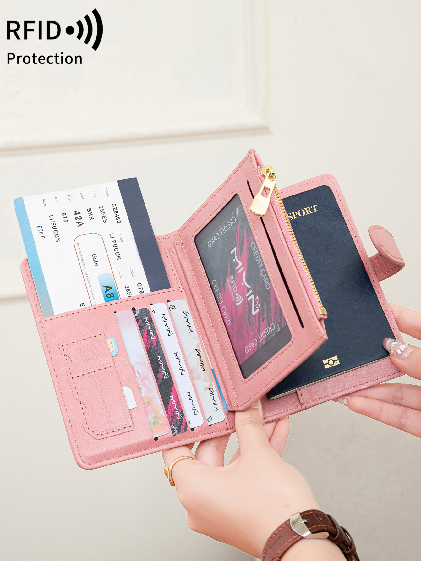 Multi Functional RFID Anti-The - đánh giá và giá Travel Accessories For Plane