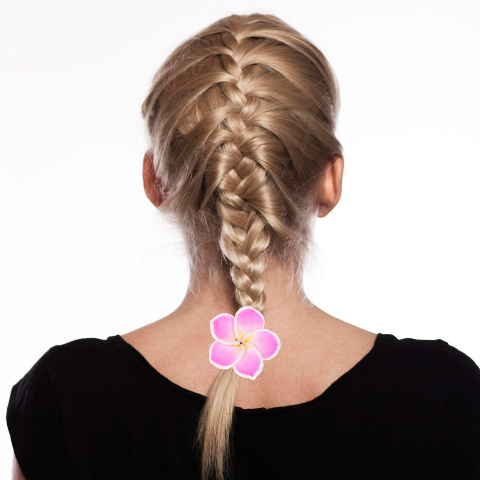 12Pcs Plumeria Flower Hairband - đánh giá và giá Travel Accessories Present